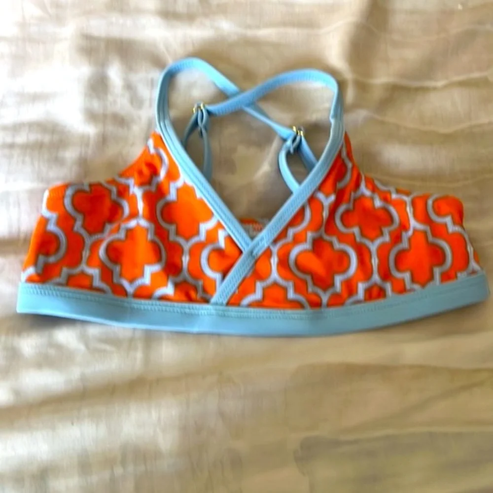 Cabana Life girls 3 piece swimsuit set in size 12 and 14